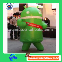 Android Maskottchen Kostüm aufblasbare androide Kostüm angepasst Kostüm zum Verkauf